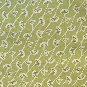 Baumwollseidentücher Gingkoblatt Motiv 14 Farben Kiwi