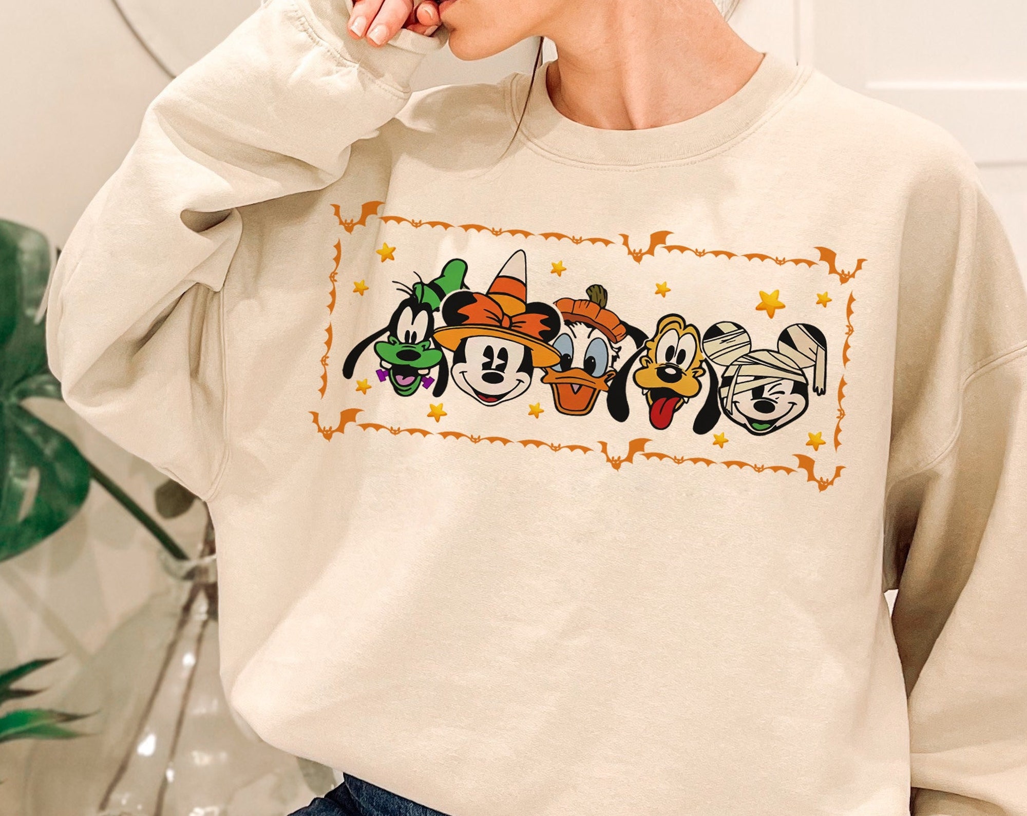 Discover Disney Halloween Mickey And Friend Sweatshirt