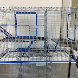 13&quot; wide x 30.5&quot; long x 16” tall. 20L      Brand New for 2022     Aquarium Tank Topper Cage  Gerbil Rat Hamster Degu 20 gallon long
