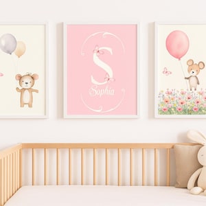 Personalized Birth Poster, Baby Name Poster, Birth Gift, Baby Room Decor, Birth Poster, Baby Name Print, Baby Gift