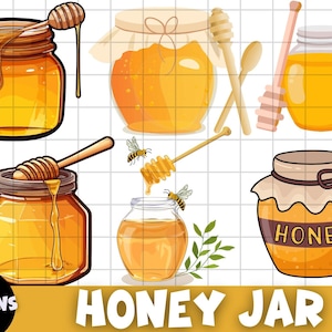 Hunny Pot svg png pdf dxf eps, Cute Honey Jar Clipart, Winnie the Pooh Cut File, Honey Pot, Pot of Hunny Graphic, Bear, Baby Shower Graphic