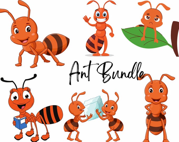 Ants Svg, Antz Svg, Ants Clipart, Cut File for Cricut, Clipart, Digital ...