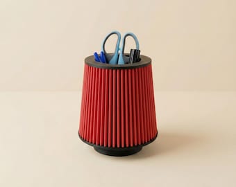 Pencil/pen holder. Air filter