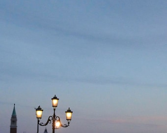 Venice, Italy Photograph, Romantic Travel Photography  - Venice and the moon