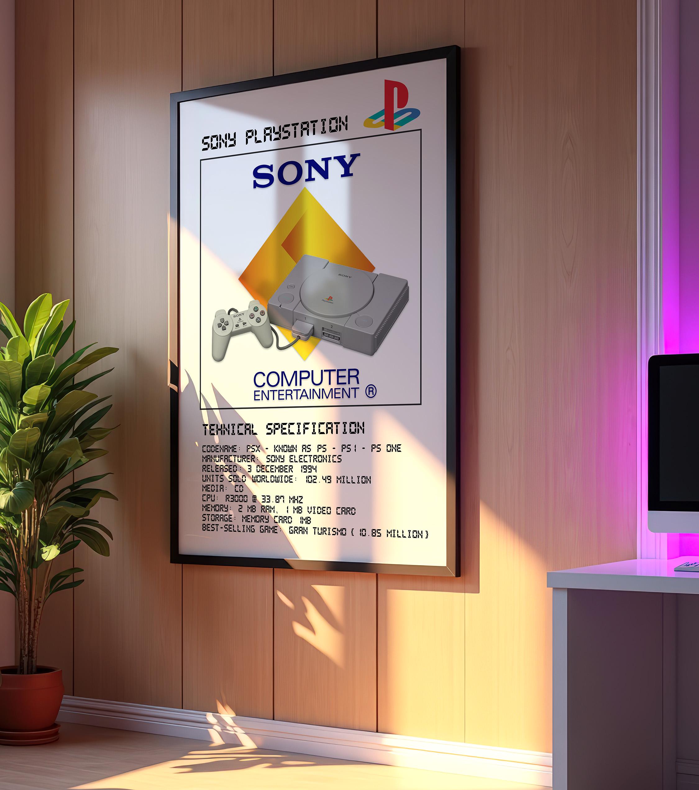 Playstation poster - Etsy 日本
