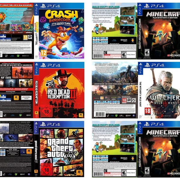 Game Covers - Etsy UK