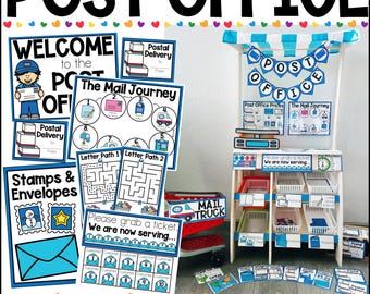 Post Office Dramatic Play Printables: Homeschool & Classroom (PDF Download)