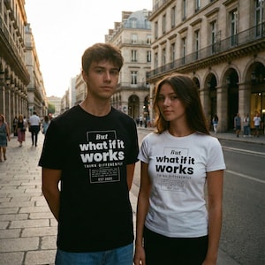 Statement Shirt - "But what if it works" - Lustiges Sprüche T-Shirt für Männer und Frauen - Geschenkidee, Funny Shirt