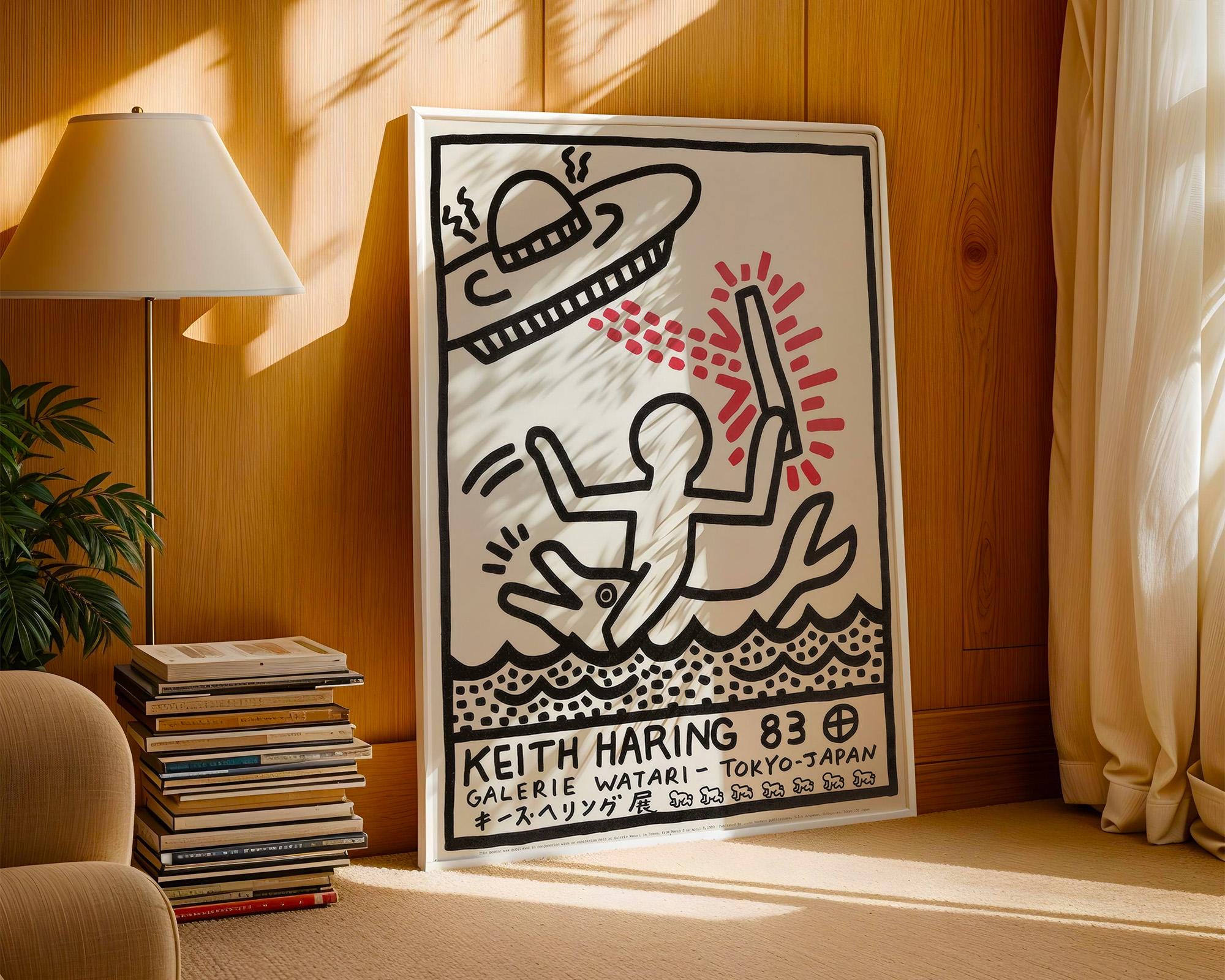 Ufo keith haring - Etsy 日本