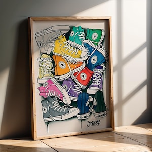 Converse poster - Etsy 日本