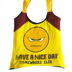 Emoji cami/ tank/ tee /Have a nice day somewhere else emoji cami