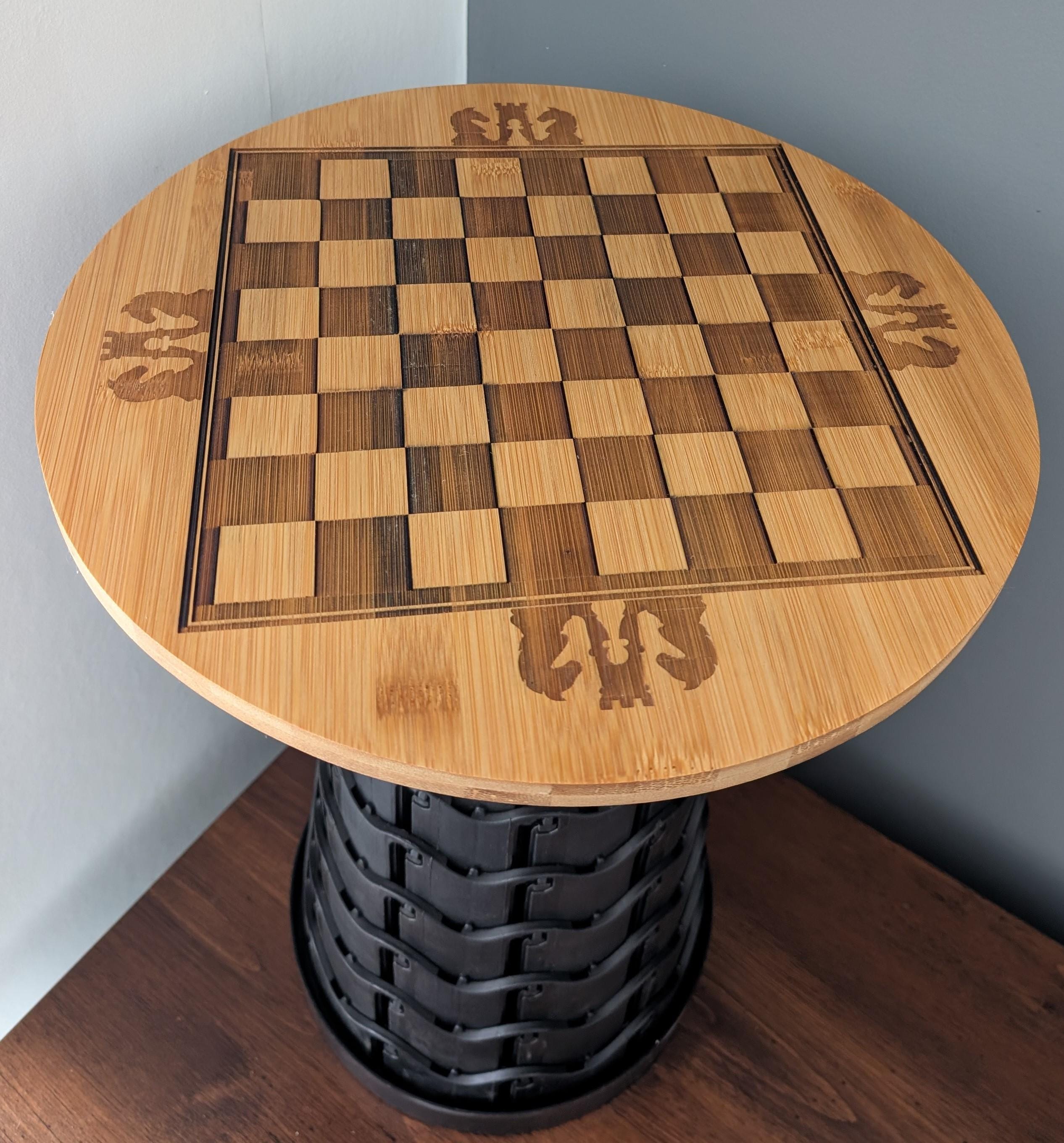 Chess side table - Etsy 日本