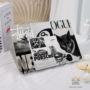 Luxury Collage Hard Matte Plastic Matte Case for MacBook Neo A18, Pro 16 15 14 13,Air 15 14 13 11, Ret 15 13 12, 2025 2026 New Macbook