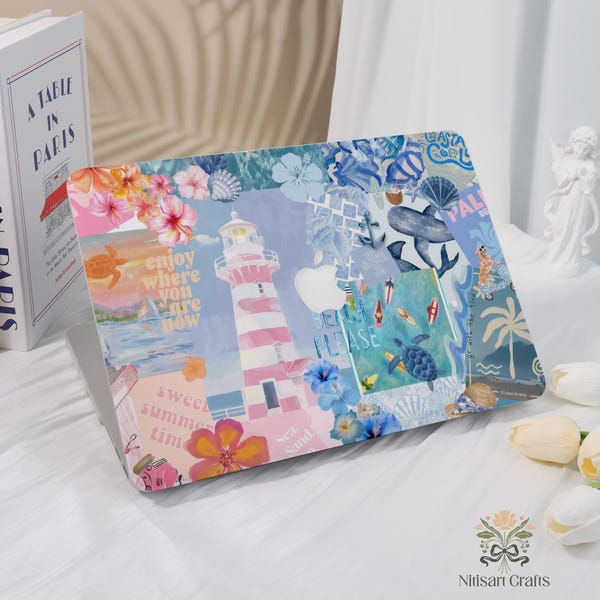 Tropical Lighthouse MacBookCase for MacBook Pro 16 15 14 13, Air 15 14 13 11, Hard Matte Shell, Macbook Ret 15 13 12,2026 M5 2025 M4