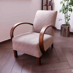 Halabala Armchair – Type C, Iconic Czechoslovak Design from the 1950s
