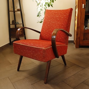 Retro Armchair – Iconic Czechoslovak Design from the 1960s – TON
