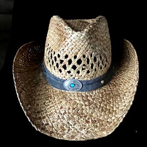 Western style hats w/ custom band