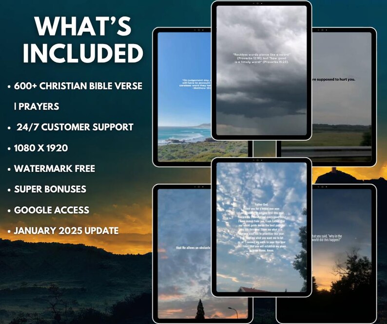 Scriptures Super 600+ Bible Verse Reels: HD 4K Christian Videos (digital Download) - Etsy