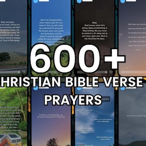 600+ Bible Verse Reels: HD 4K Christian Videos (Digital Download)