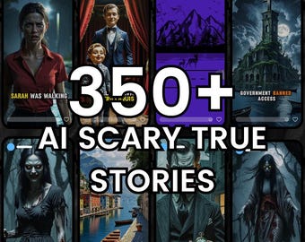 350+ Viral Scary True Stories for Content Creators (Digital)