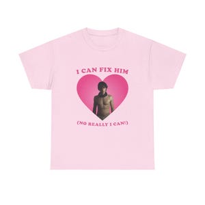 I can fix him Hunter Doohan pink heart shirt