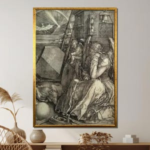 Dürer Melencolia I Canvas Print: Renaissance Masterpiece Wall Art
