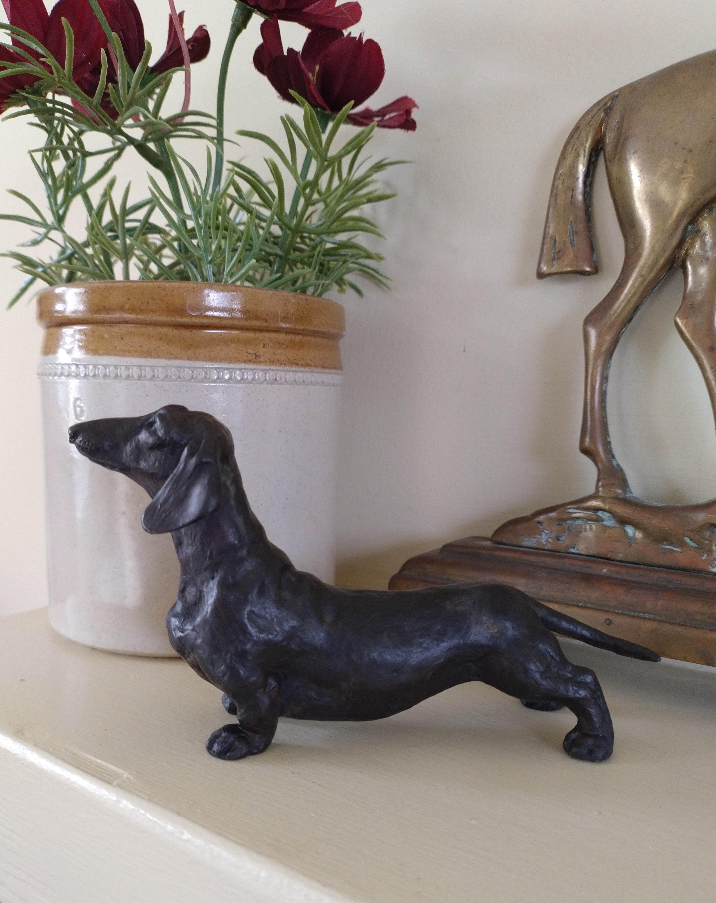 Dachshund sculpture - Etsy 日本