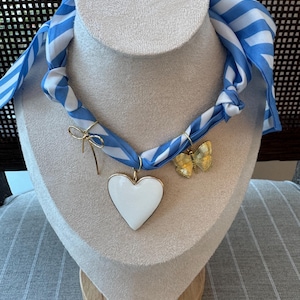Bandana Charm Necklace