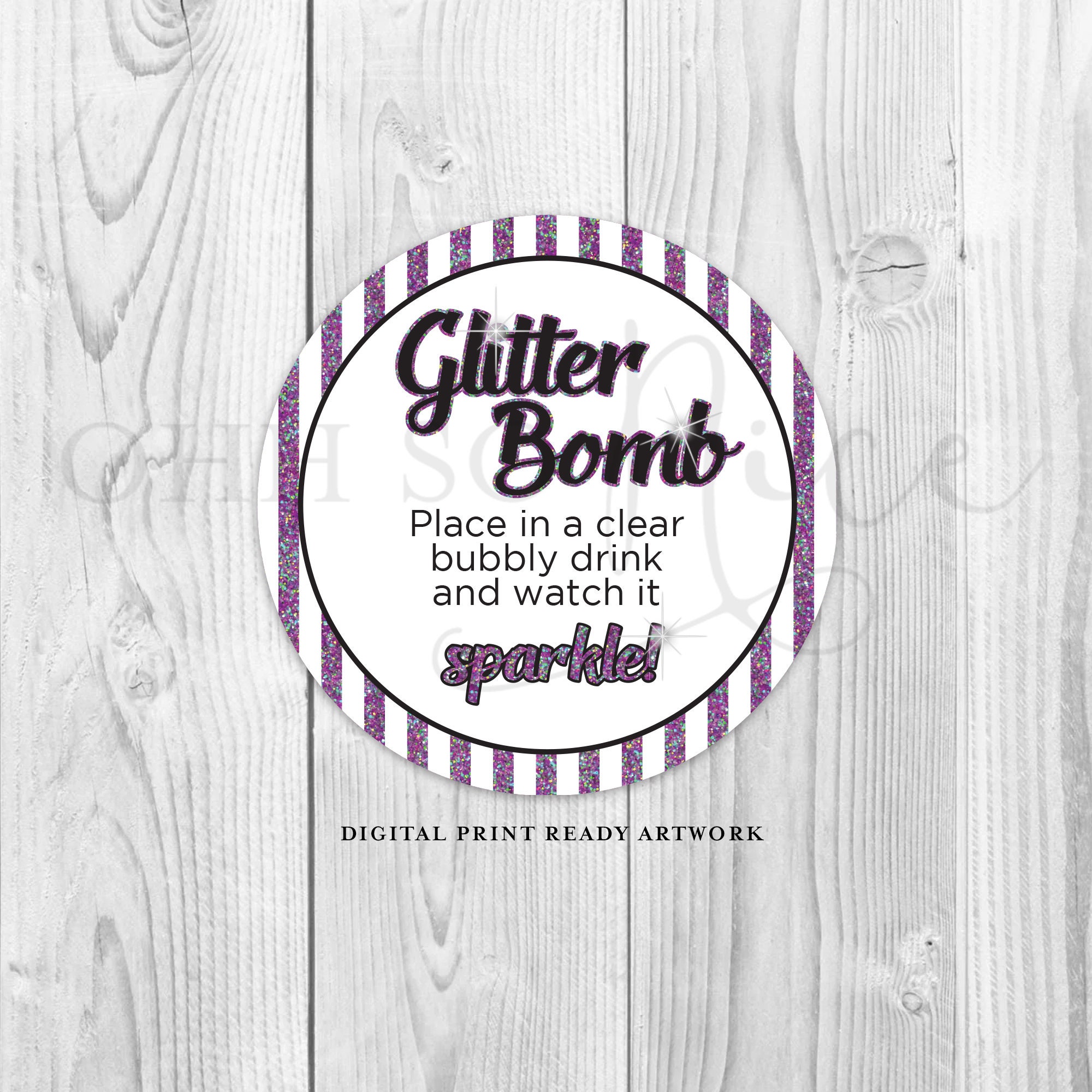 GLITTER BOMB BEVERAGE PUFFS (5 PACK) | CLECottonCandy