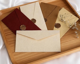 Linen Textured Envelope,4.33x8.66 Inch Envelope,Wedding Invitation Envelope,Gift Card &Greeting Card Envelopes for All Occasions
