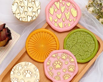 Lakzegelstempel met meerdere patronen, schattig zegel, Valentijnsdagcadeau, zegel huwelijksuitnodiging, zegels envelopdecoratie, zegel cadeaukaart, zegel cadeaukaart