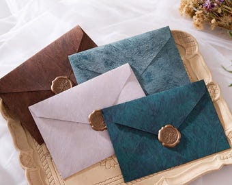 Envelope Paper Set,Wedding Invitation Envelopes - Gift Card & Greeting Card Envelopes for All Occasions,High-Quality Stationery