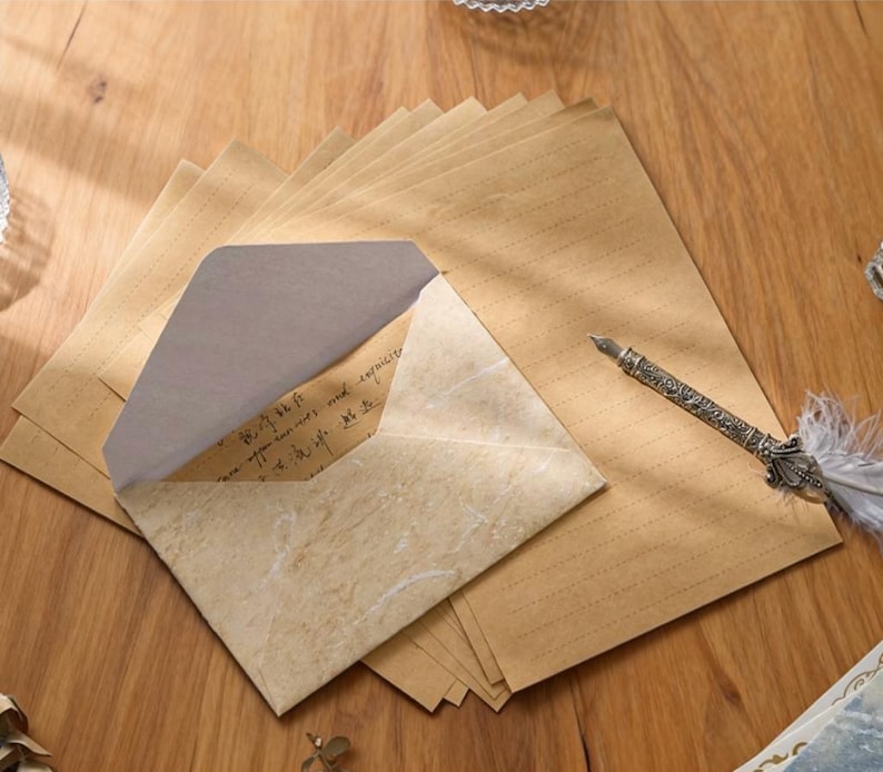 Subtle Envelope Cloud Style Envelope Set,wedding Invitation Envelopes - Gift Card ...