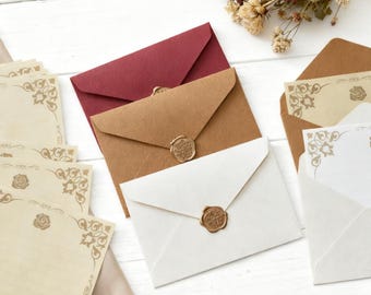 Buste in lino spesso testurizzato, buste per inviti di nozze, buste per biglietti d'auguri e biglietti regalo per tutte le occasioni, cancelleria di alta qualità