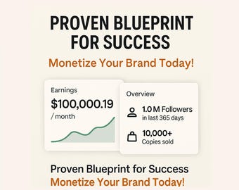 Personal Branding Blueprint | Build Your Online Presence & Monetize Your Influence