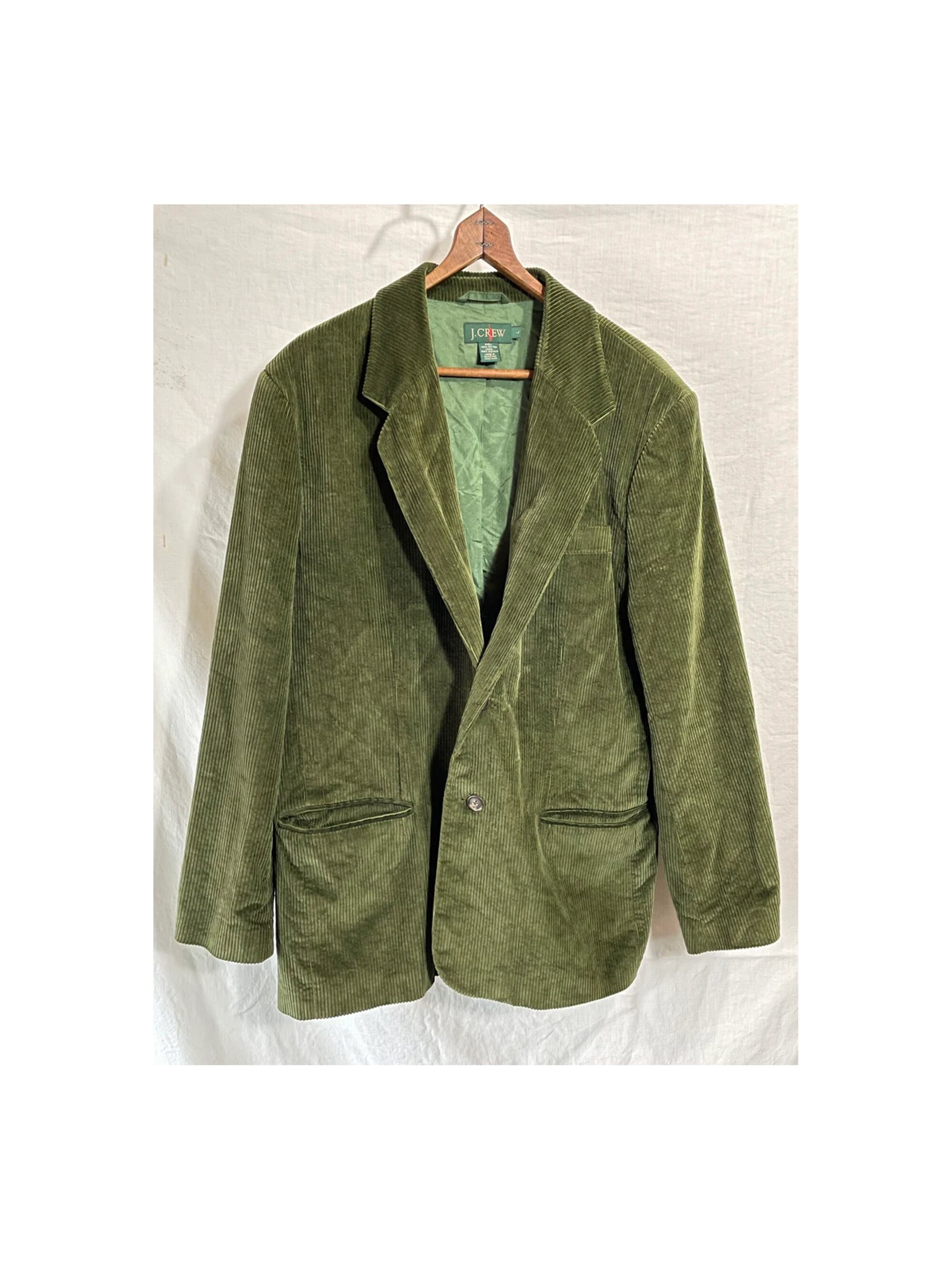 Lined Corduroy Jacket Professor - Etsy