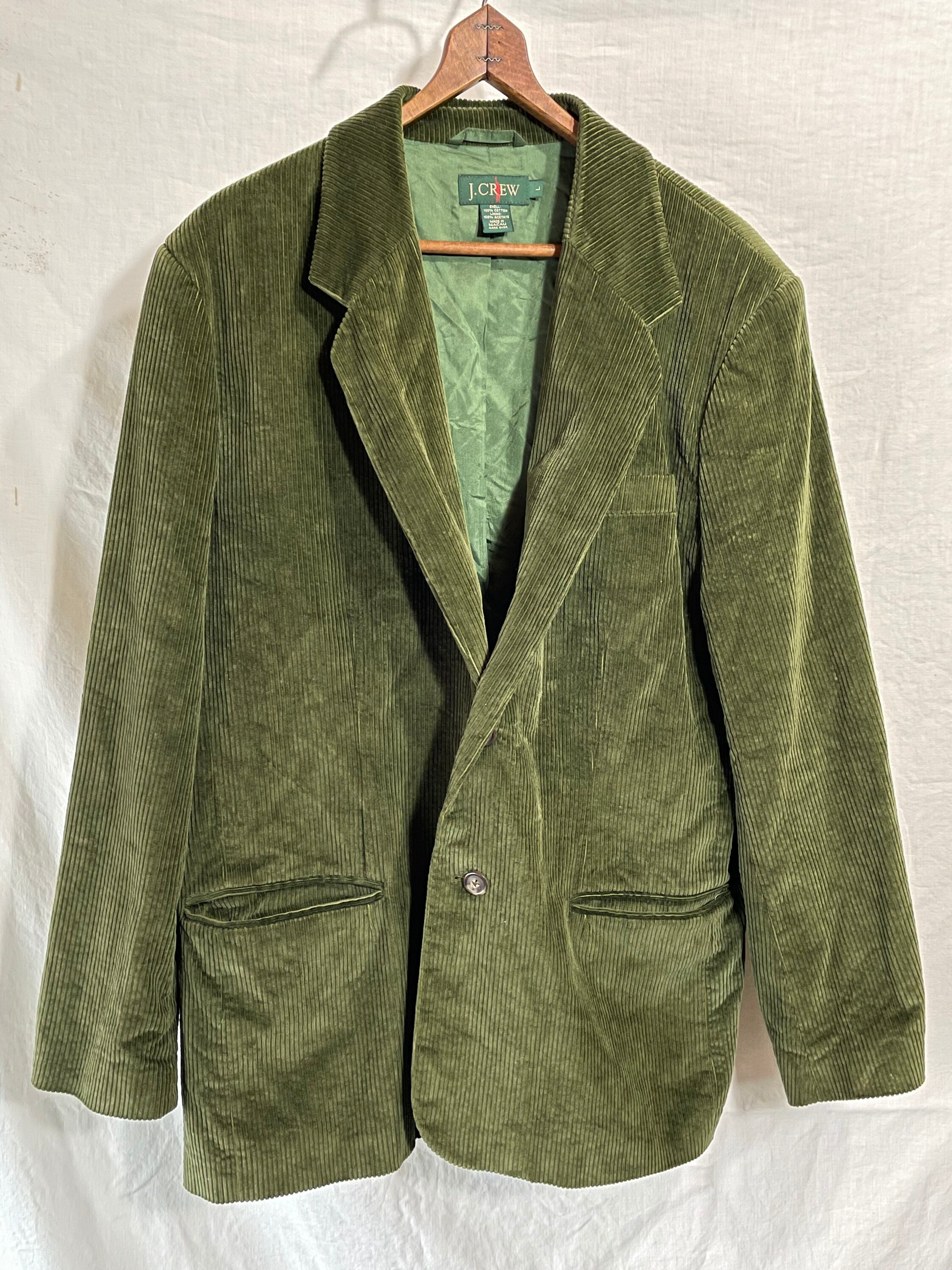 Lined Corduroy Jacket Professor - Etsy