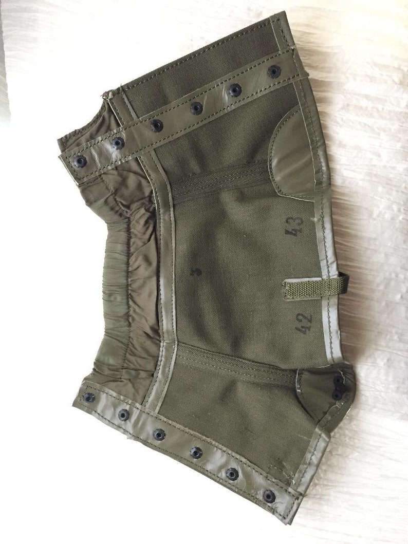 Canvas Gaiters Hiking Boot Spats Boot Covers for Combat Boots Etsy