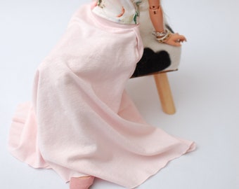 Pink maxi skirt with pockets for MSD minifee 1/4 scale dolls