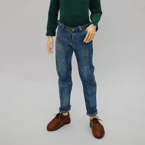 Classic jeans pants for 1/4 scale doll msd fashion boys men dollshe philipe david