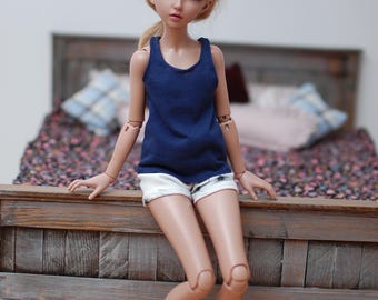 Süße Pyjama Set für BJD minifee MSD Tonner und andere 1: 4