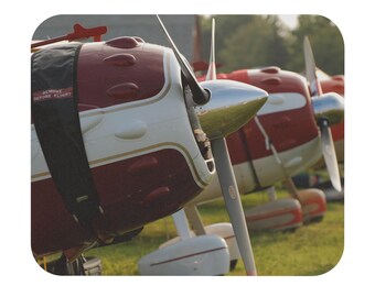 Cessna 195's - Mouse Pad (Rectangle), Pilot Gift, Aviation Mouse Pad