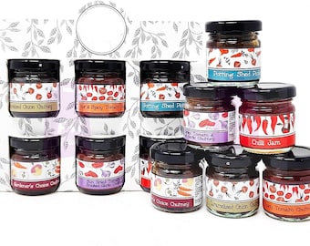 Coffret cadeau chutney salé : bocaux à saveurs britanniques