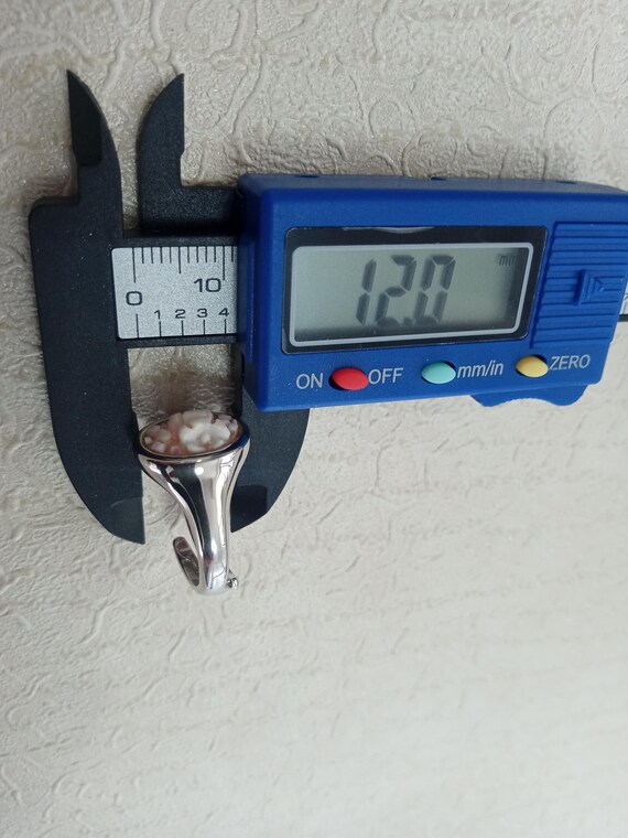 ヴィンテージイタリアンカメオリング – スターリングシルバー925