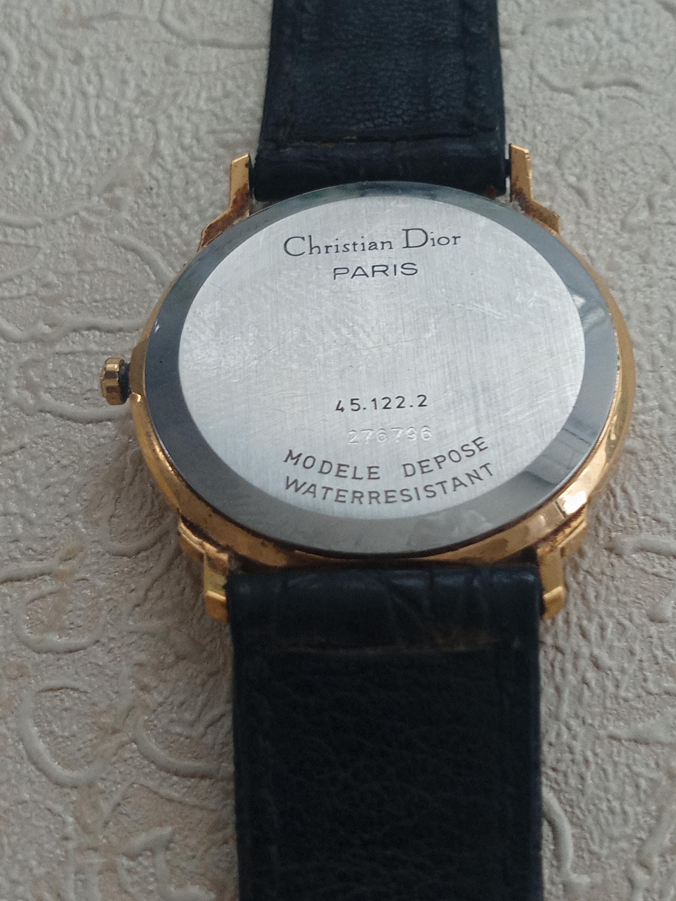 DIOR vintage時計 Vintage Christian Dior Tank Steel Watch 2000 | Atelier Victor