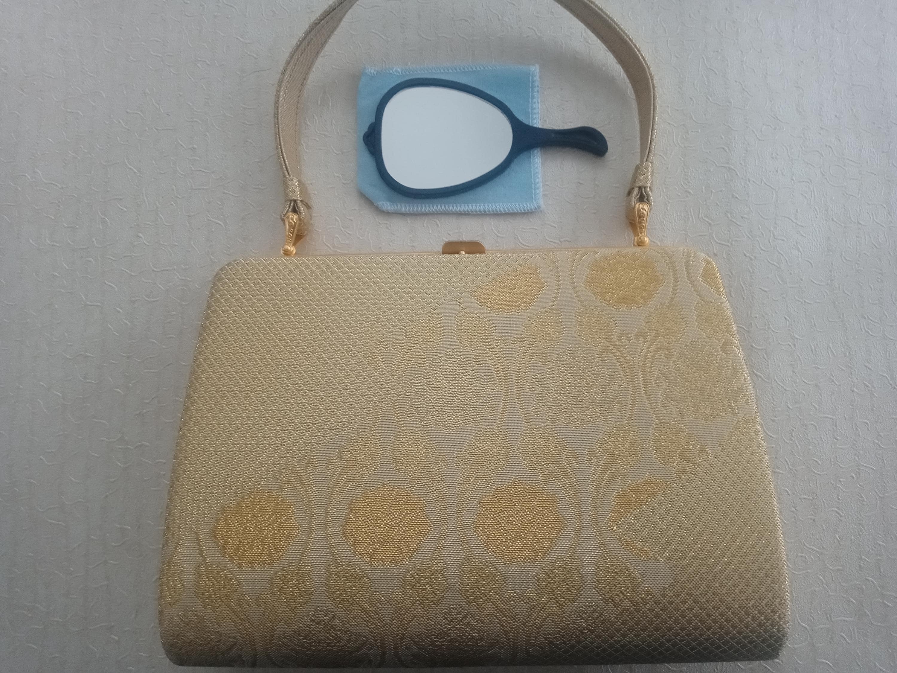 Vintage Japanese Formal Handbag – Signed Masterpiece | Handwoven