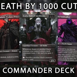 Ayara, death by 1000 cuts - Proxy EDH - Deck