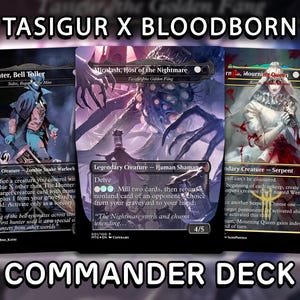 Bloodborn X Tasigur - MTG EDH proxy deck