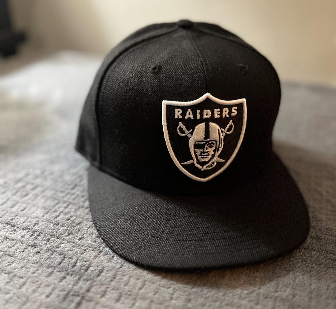 Oakland Raiders Fitted Hat Etsy — free download