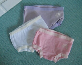 Handmade White Doll Panties 24/" Thumbellina Underwear Bloomers Fits Other Dolls